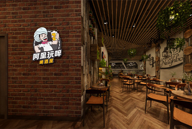 嘉兴啤酒屋装修设计-案例效果图